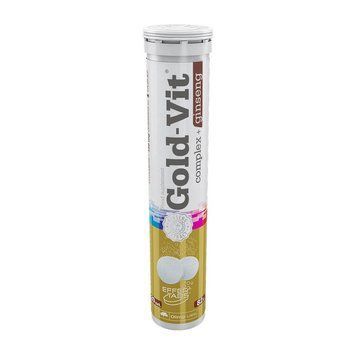 Комплекс вітамінів OLIMP Gold-Vit complex + ginseng (20 таб) апельсин