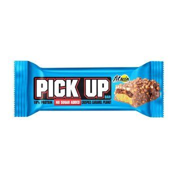 Батончик FitWin Pick Up Bar No Sugar Added 45 г Crispies Caramel Peanut