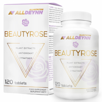 Вітаміни для волосся, шкіри та нігтів AllNutrition AllDeynn Beautyrose 120 таблеток