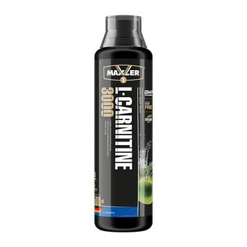 L-карнітин Maxler L-Carnitine 3000 500 мл Яблуко