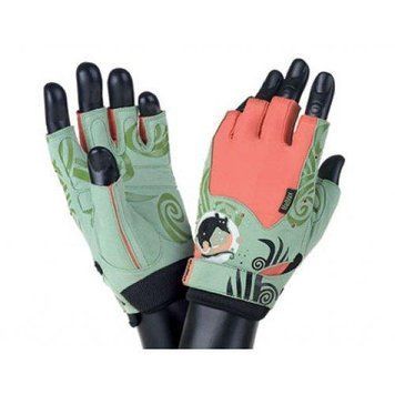 Перчатки для фитнеса Mad Max Rats Swarovski MFG 730 (размер M) light green