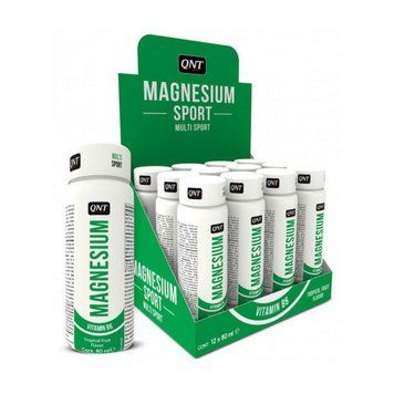 Магній Б6 QNT Magnesium Sport with B6 12x80 ml, tropical fruit