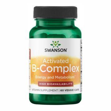 Комплекс витаминов B Swanson B-Complex High Bioavailability 60 вег. капсул