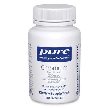 Хром Пиколинат Pure Encapsulations Chromium Picolinate 200 мкг 180 капсул