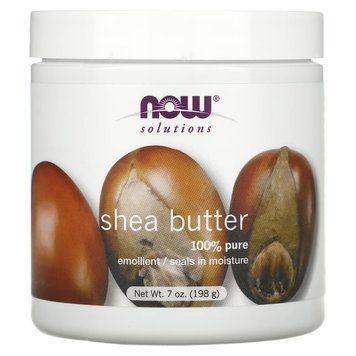 Олія ши Now Foods Shea Butter 100% 198 грам Без смаку