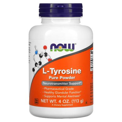 Тирозин Now Foods (L-Tyrosine) 400 мг 113 г
