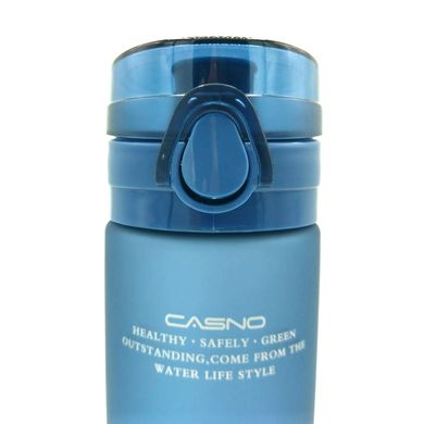 Пляшка для води CASNO 650 мл KXN-1157 Tritan Синя