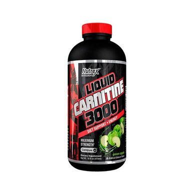 Жидкий Л-карнитин Nutrex Liquid Carnitine 3000 473 мл green apple