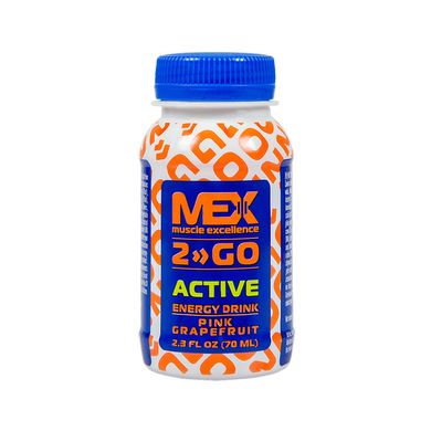 Передтренувальний комплекс MEX Nutrition Active Shot (70 мл х 20 шт) актив шот pink grapefruit