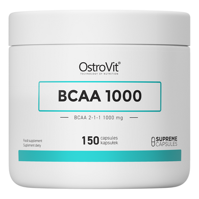 БЦАА OstroVit BCAA 1000 150 капсул