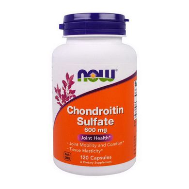 Хондроітин сульфат Now Foods Chondroitin Sulfate 600 mg 120 капс