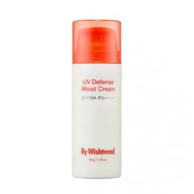 Увлажняющий солнцезащитный крем с пантенолом By Wishtrend UV Defense Moist Cream SPF 50+ PA++++ 50ml
