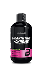 Л-карнітин + хром BioTech L-Carnitine + Chrome 500 мл яблуко-груша