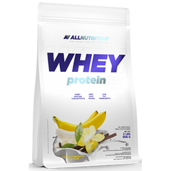 Сироватковий протеїн концентрат AllNutrition Whey Protein (900 г) Vanilla Banana