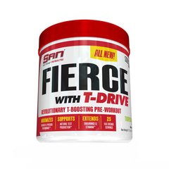 Передтренувальний комплекс SAN Fierce with T-Drive (490 г) atomic green apple