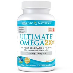 Омега 3 Nordic Naturals Ultimate Omega 2X 1120 mg 60 мини капсул