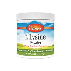 Лизин Carlson Labs L-Lysine Powder 100 г