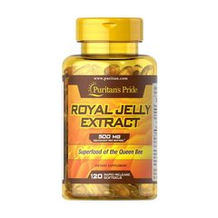 Маточное молочко Puritan's Pride Royal Jelly Extract 500 mg 120 капсул