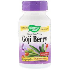 Ягоди Годжі (Екстракт) , Goji Berry, Nature's Way, 60 капсул