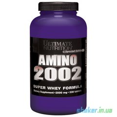 Комплекс амінокислот Ultimate Nutrition Amino 2002 330 таб аміно