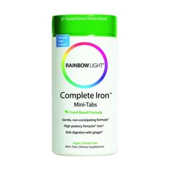 Железо Rainbow Light Complete Iron 60 мини таблеток