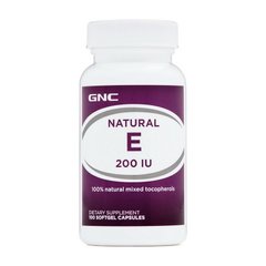 Витамин Е GNC Natural E-200 100 капсул