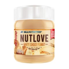 Горіхова паста AllNutrition Nutlove 200 г White Chocolate Peanut