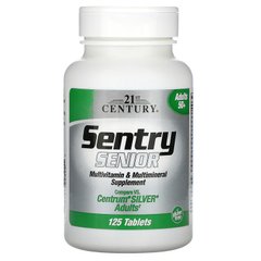 Комплекс вітамінів і мінералів 21st Century Sentry Senior Multivitamin & Multimineral 50+ 125 таблеток