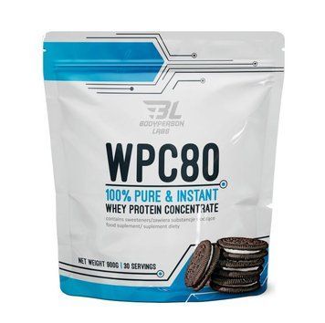 Сывороточный протеин концентрат Bodyperson Labs WPC80 900 г Oreo