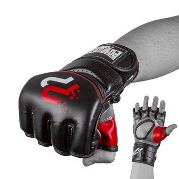 Рукавички для MMA PowerPlay 3093 Чорні S