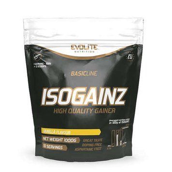 Гейнер для набору маси Evolite Nutrition IsoGainz 1000 г vanilla