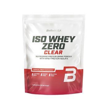 Сироватковий протеїн ізолят BioTechUSA Iso Whey Zero Clear 1000 г Tropical Fruit