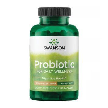 Пробіотик для Щоденного Здоров'я Swanson Probiotic for Daily Wellness 1 Billion Cfu 120 Капсул