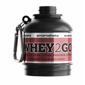 Шейкер спортивный SmartShake Whey2Go Funnel 110 мл Black