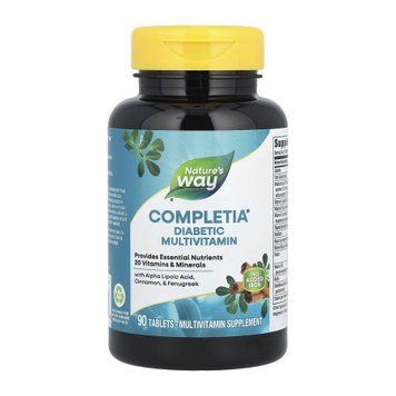 Мультивітаміни для діабетиків Nature&rsquo;s Way Completia Diabetic (Iron-Free) 90 таблеток