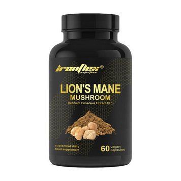 Їжовик гребінчастий IronFlex Lion's Mane Mushroom 60 вег. капсул