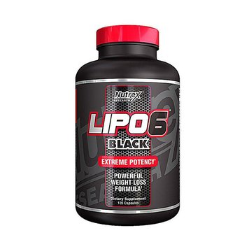 Жироспалювач Nutrex Lipo 6 Black (120 капс) ліпо 6 блек