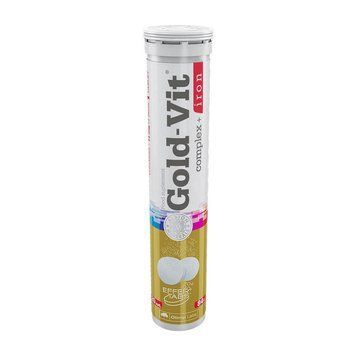 Комплекс вітамінів OLIMP Gold-Vit complex + iron (20 таб) апельсин