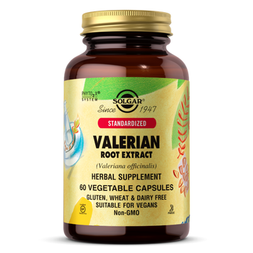 Корінь валеріани екстракт Solgar Valerian Root 500 mg 60 капс