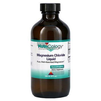 Магний хлорид, Magnesium Chloride, Nutricology, жидкий, 236 мл