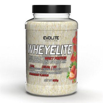 Сывороточный протеин Evolite Nutrition WheyElite 900 г strawberry