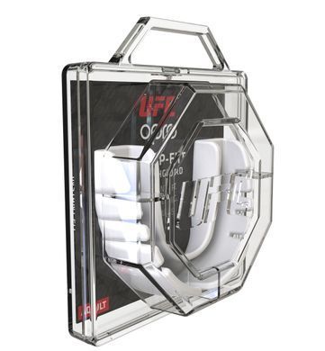 Капа OPRO Junior Snap-Fit UFC Hologram White (art.002263002)