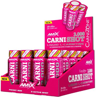 L-карнитин Amix-Nutrition Carni Shot 3000 20 * 60 мл Лимон