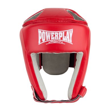 Боксерський шолом турнірний PowerPlay 3084 червоний S