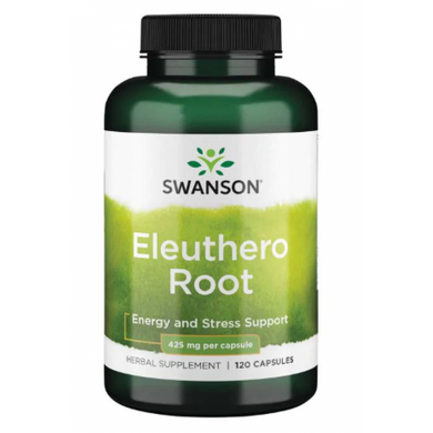 Элеутерококк Swanson Eleuthero Root 425 mg 120 капсул