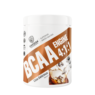 БЦАА Swedish Supplements BCAA Engine 4:1:1 400 грамм cola delicious