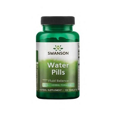 Таблетки для воды Swanson Water Pills 120 таблеток