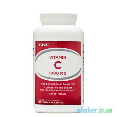 Витамин C GNC Vitamin C 1000 mg (180 таб)