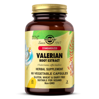 Корень валерианы экстракт Solgar Valerian Root 500 mg 60 капс