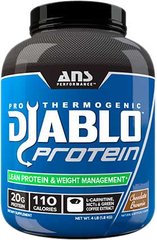 Сывороточный протеин концентрат Ans Performance Diablo Diet Protein 1800 грамм Шоколадный брауни